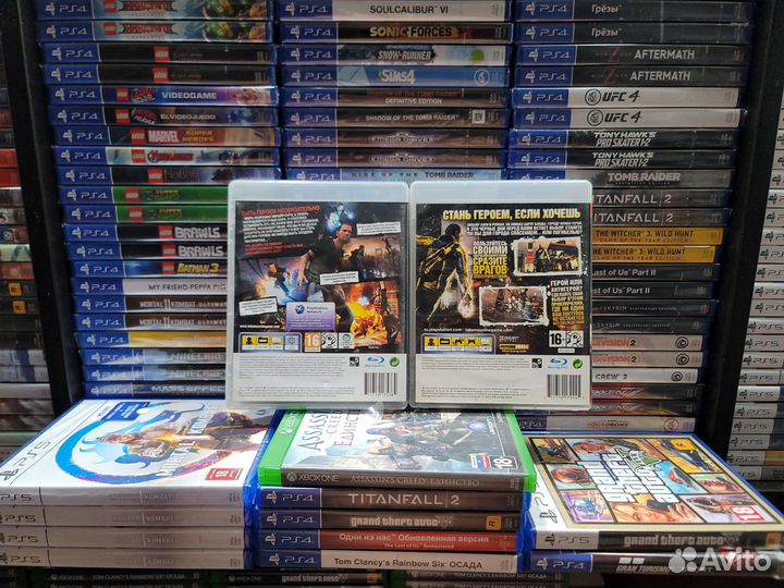 PS3. InFamous 1 + 2. Лот для Авито доставки