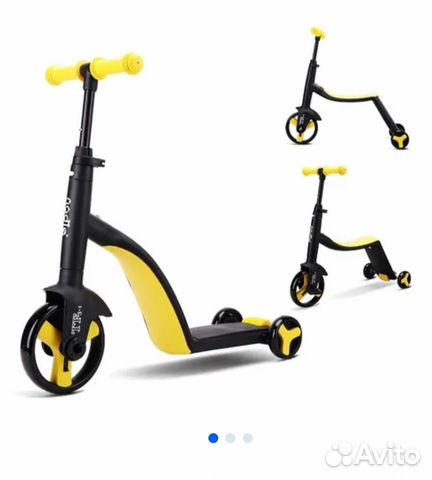 Самокат, беговел, велосипед nadle 3в1