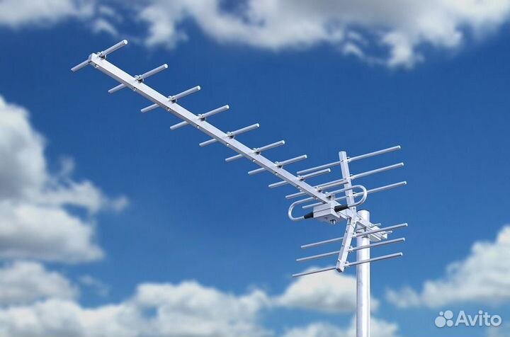 Установка телевизионных антенн (20 каналов )