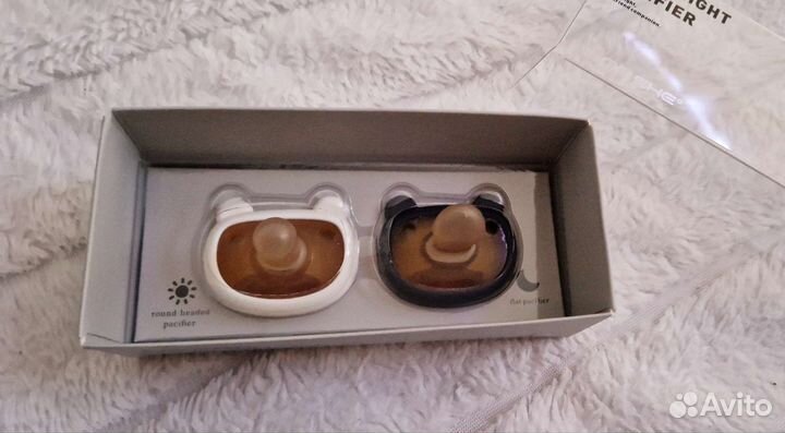 Пустышки /соски день ночь 3 мес