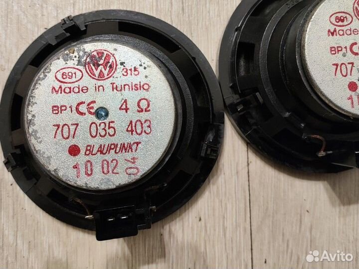 Динамики volkswagen Т4