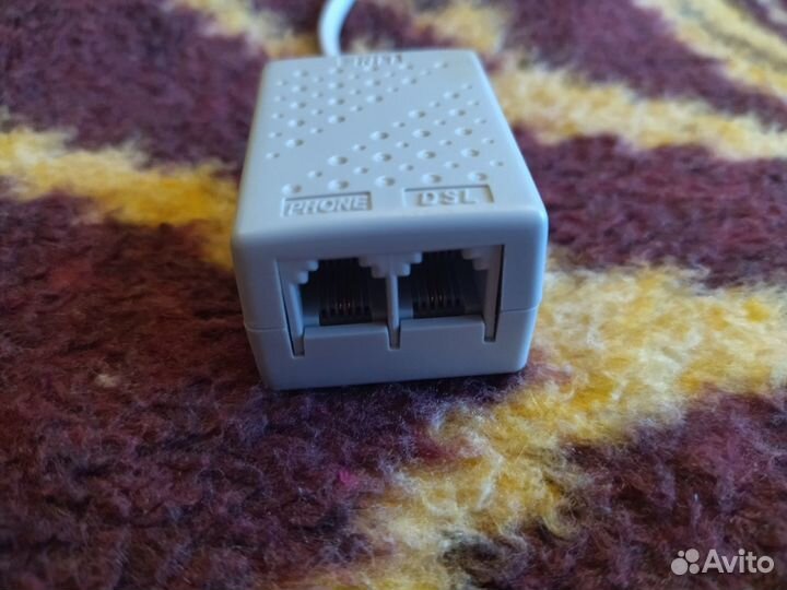 Интернет переходник с разъёмами на телефон и 8P8C