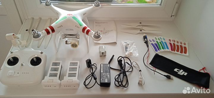 Квадрокоптер dji phantom 3