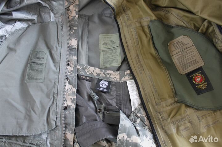 Костюмы goretex ecwcs, abu, usmc