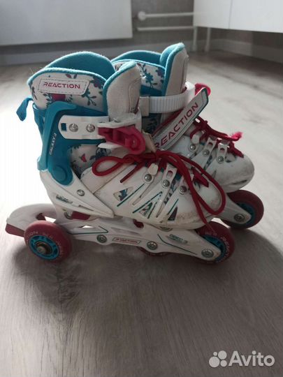 Ролики раздвижные + набор для перестановки колёс