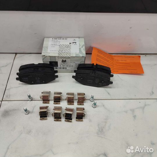 Задние тормозные колодки Mercedes-Benz GLE V167