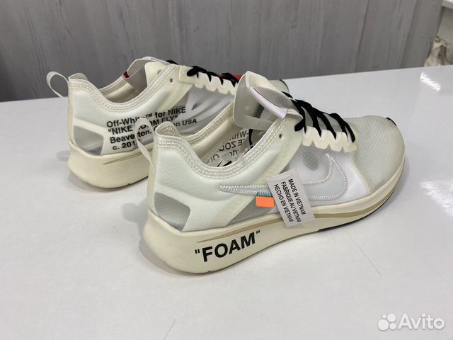 Кроссовки Nike Zoom Fly x Off-White EU 43