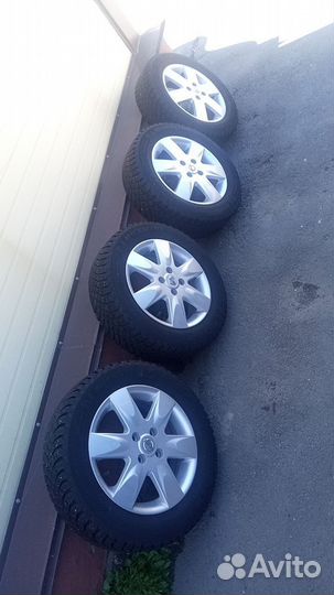 Оригинальные диски Nissan r15 и резина Michelin