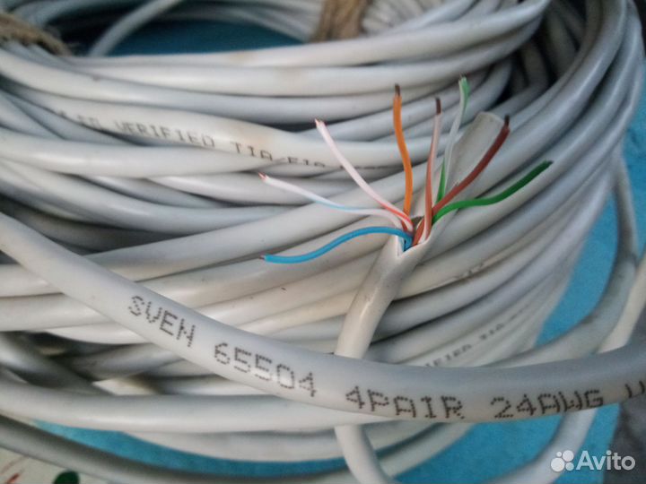 UTP кабель 4пара витая