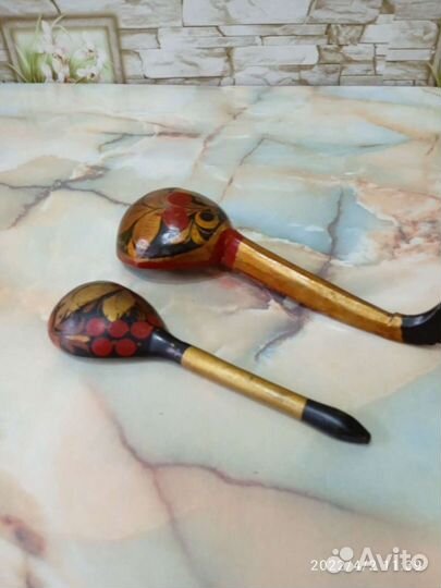 Половник и ложка деревянные