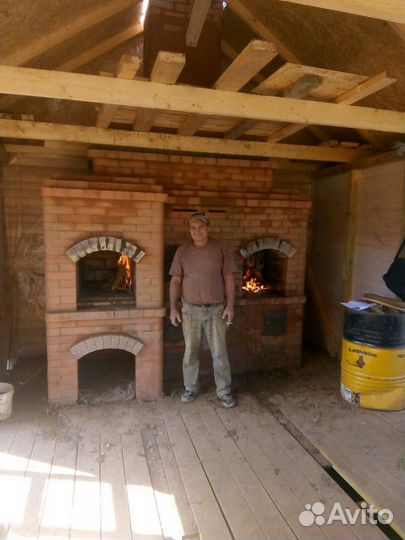 Кладка печей, каминов, барбекю