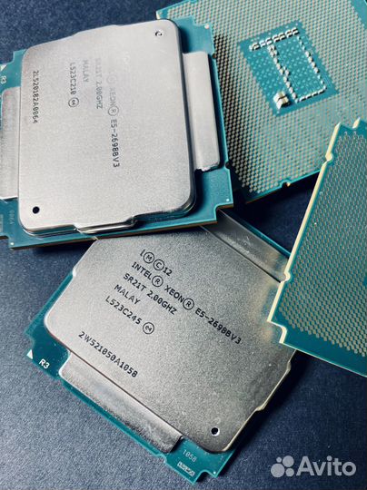 Процессор Xeon E5-2698 Bv3 2 ггц 16 ядер 32 потока