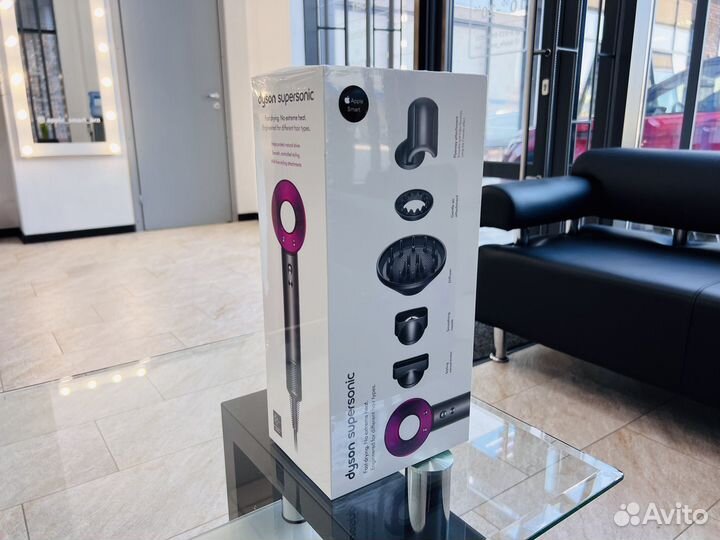 Фен dyson supersonic HD 08 Iron / Fuchsia