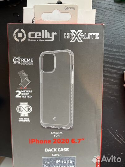 Защитное стекло и чехол на iPhone 12 pro max