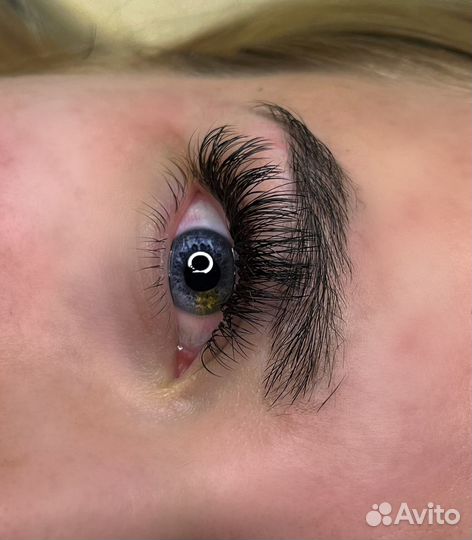 Наращивание ресниц модель