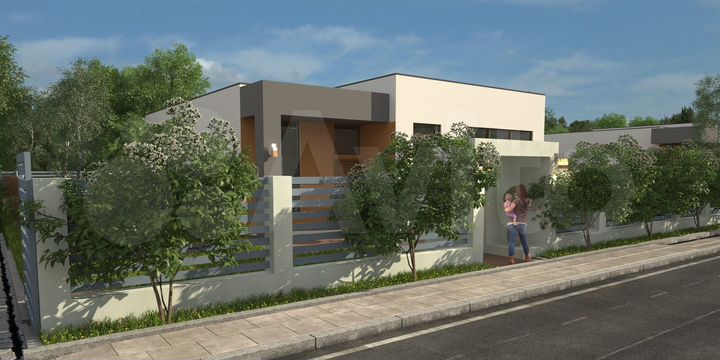 Дом 108 м² на участке 6,5 сот.