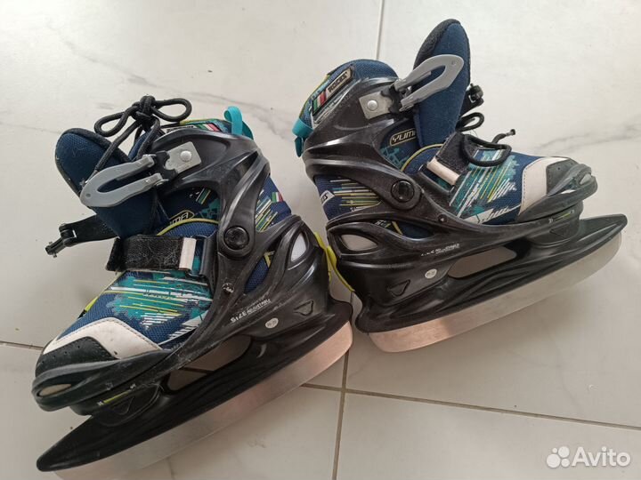 Коньки раздвижные 30-35