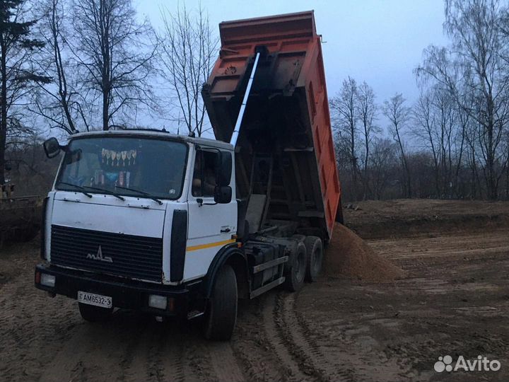 Песок карьерный