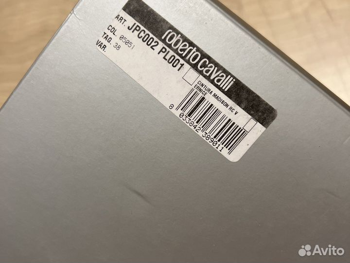 Ремень женский натуральная кожа roberto cavalli