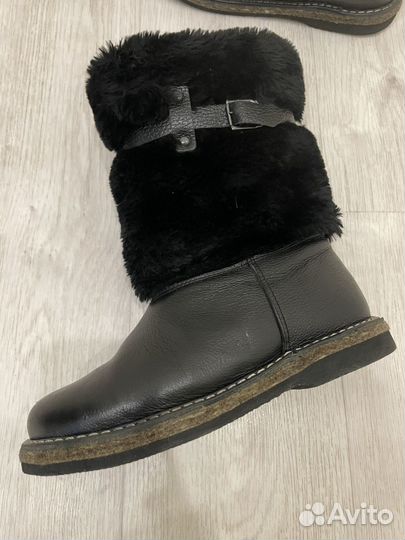 Сапоги детские унты ратуральные