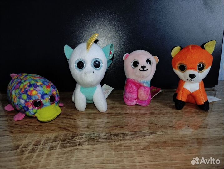 Макдональдс игрушки мягкие TY за все