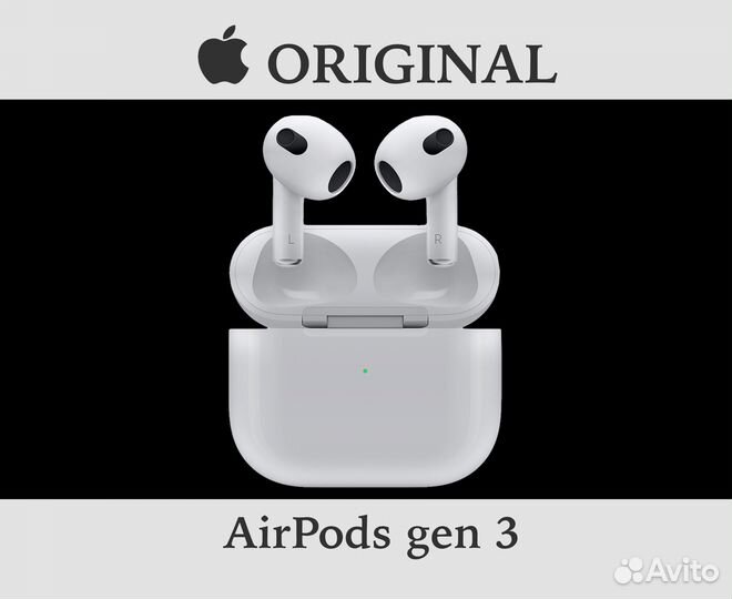 Apple AirPods 3 gen (original, USA)