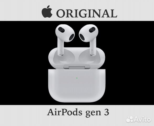 Apple AirPods 3 gen (original, USA)