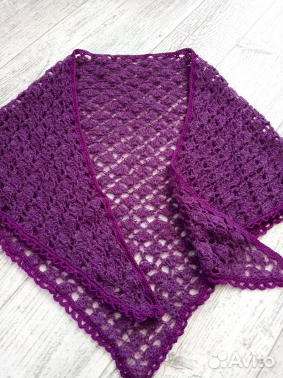 Шаль-накидка махровая