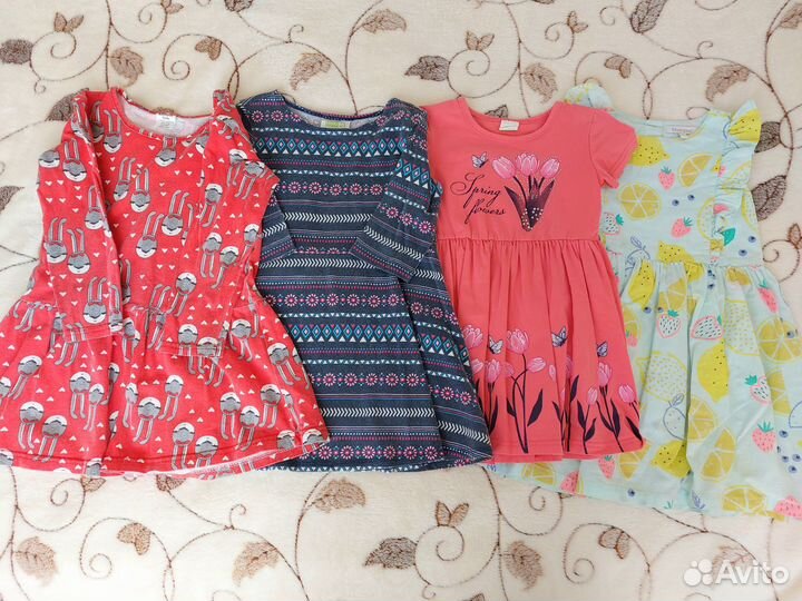 Вещи пакетом на девочку пакетом 98-104 см