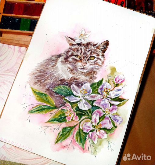 Акварельные рисунки