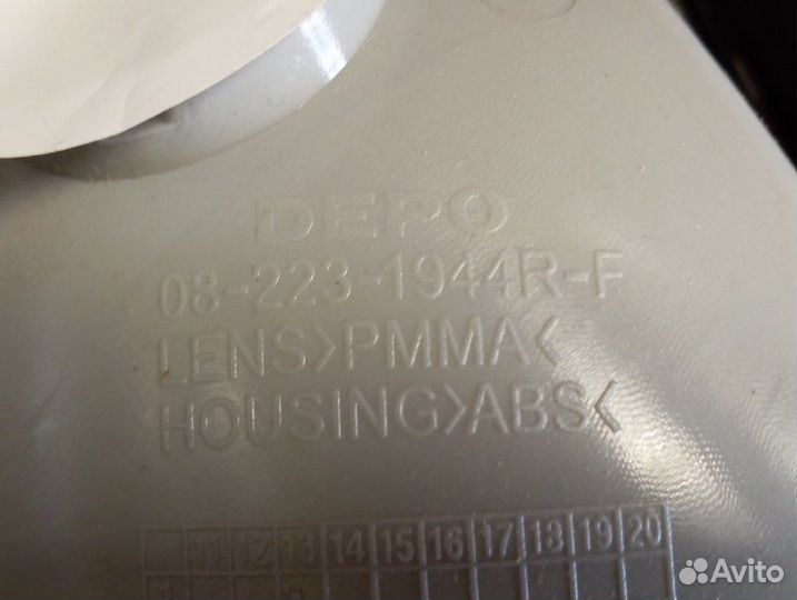 Фонарь внешний задний правый Kia Ceed хэтчбек 2009