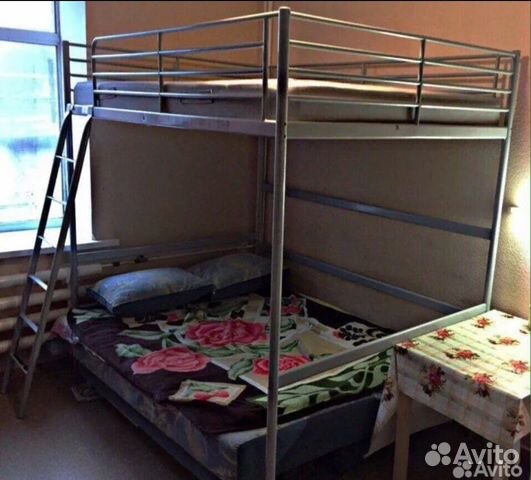 Кровать-чердак двухспальная IKEA