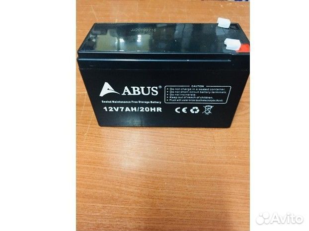 Аккумулятор 12V 7Ah Новый