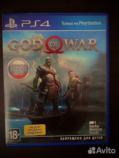 Диск на ps4 Got Of War