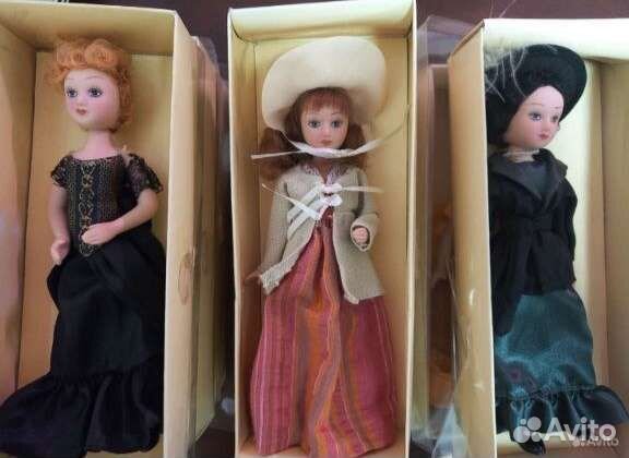 Кукла фарфоровая коллекционная