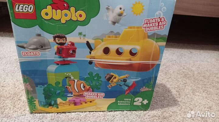 Lego duplo подводная лодка