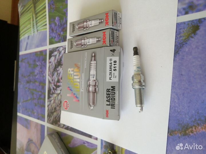 Свечи зажигания иридиевые 5118 NGK nissan Qashqai