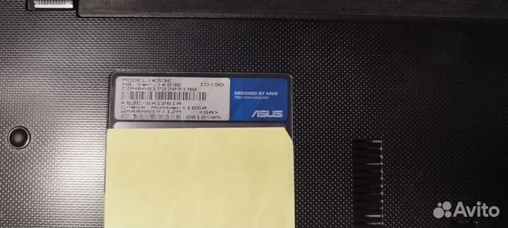 Продаю ноутбук: Asus K53E (хорошее состояние)