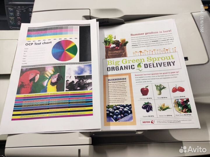 Мфу Цветное А3/А4 Xerox 7220 нал/безнал