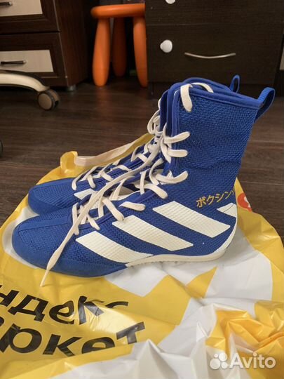 Боксерки adidas box hog 3 (41 1/3) (8 US)