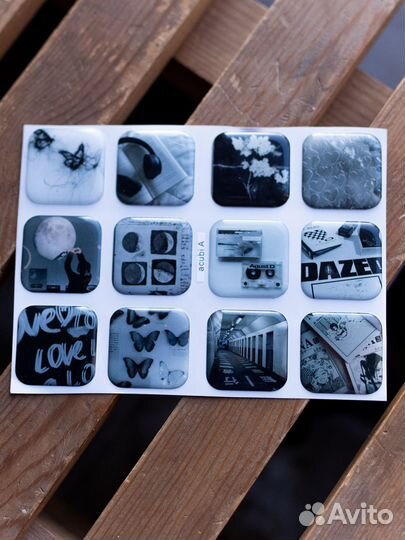 3D Стикеры из эпоксидной смолы оптом