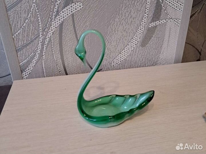 Конфетница Лебедь СССР