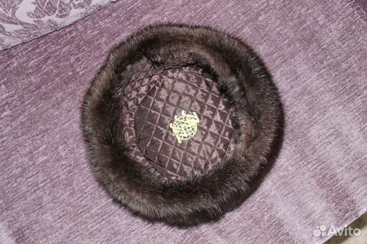 Мужская шапка натуральный мех