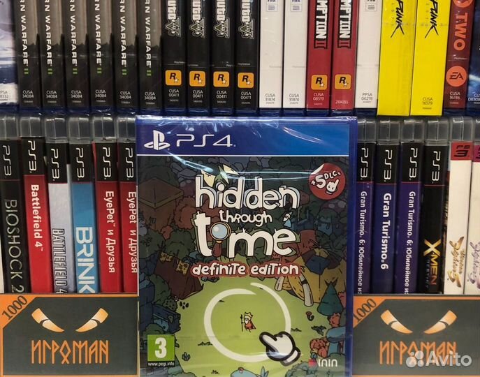 Игры PS4 Hidden Through Time: Definite Edition