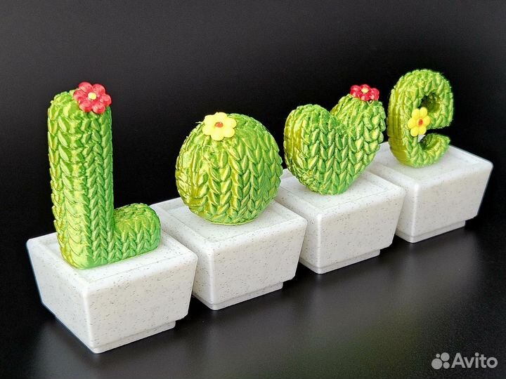 Декоративные кактусы для украшения интерьера