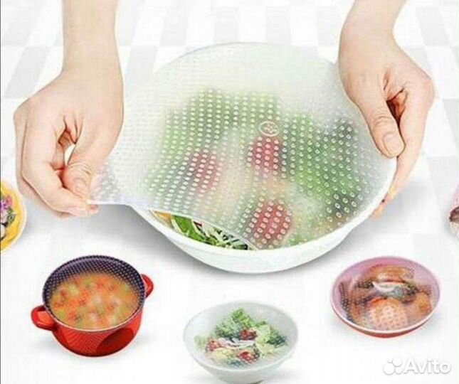 Крышки Растягивающиеся силиконовые