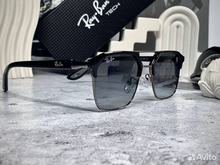 Очки Ray Ban Clubmaster черные