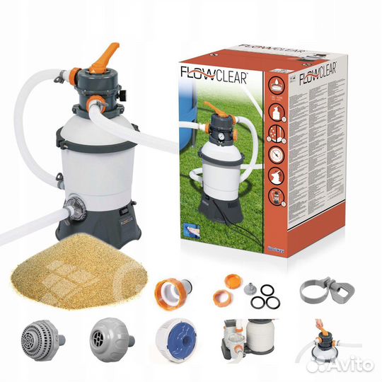 Песочный фильтр для бассейна