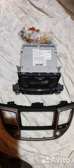 Штатная магнитола Hyundai Tucson 2016 года выпуска