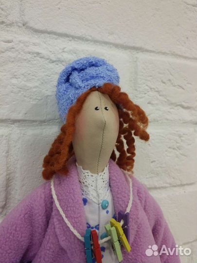 Интерьерная кукла тильда